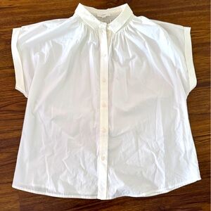 Short Sleeve Button Down Top